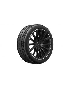 AMG multi-spoke wheel, 50.8 cm (20-inch), high-sheen rim flange, S-Class, 285/35 R20/, matt black, A22340116007X72 buy in USA