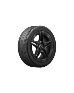 AMG 5-twin-spoke wheel, 45.7 cm (18-inch), E-Class, 245/45 R18/, black, A21340163007X43 buy in USA