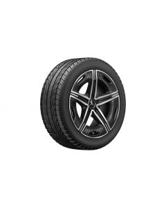 AMG 5-twin-spoke wheel, 50.8 cm (20-inch), high-sheen, EQE, 255/45 R19/, black, A29540122007X23 buy in USA