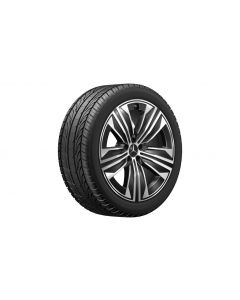 5-spoke wheel, Aero, 53.3 cm (21-inch), high-sheen, EQS, 275/45 R21/, black, A29640105007X23 buy in USA