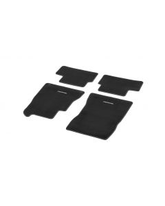 CLASSIC velour mats, set, 4-piece, medium gray topstitching, black, SALEA24768068027C70 buy in USA