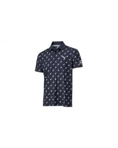 Mens golf polo shirt, navy, B66450585 buy in USA