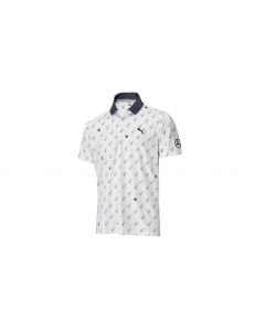 Mens golf polo shirt, white, B66450580 buy in USA