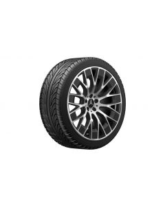 AMG multi-spoke wheel, 53.3 cm (21-inch), high-sheen, 275/40 R21/, matt black, A29440115007X36 buy in USA