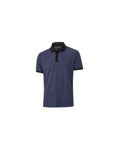 Mens polo shirt, gray / blue / black, B66959607 buy in USA