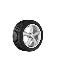 5-spoke wheel sterling silver, Continental, ContiSportContact 5 MO, 225/45 R17 91W, summer, Q44023111290A buy in USA