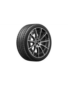 AMG multi-spoke wheel, black gloss turned, Continental, WinterContact TS 860 S MO1, 265/40 R21 105V, Winter, Q440141113260 buy in USA