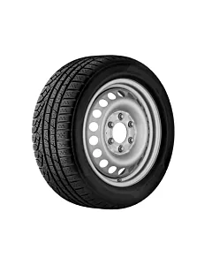 Steel wheel silver, Continental, VanContact Winter, 225/75 R16 121/120(122)R(L) C, Winter, Q440161110420 buy in USA