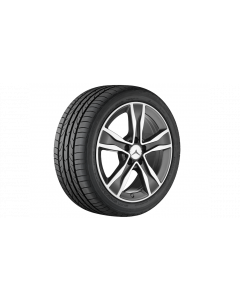 5-spoke wheel Tremolit-metallic polished, Bridgestone, BLIZZAK LM-32 MO, 225/50 R17 94H, Winter, Q44014191116A buy in USA