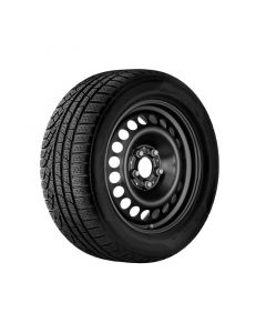 Steel wheel black, Hankook, Winter i*cept evo2 MO, 205/55 R17 91H, Winter, Q44012311000A buy in USA