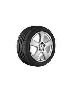 5-spoke wheel, vanadium silver metallic, Bridgestone, BLIZZAK LM-32 MO, 225/50 R17 94H, winter, Q4401419111900J2021 buy in USA