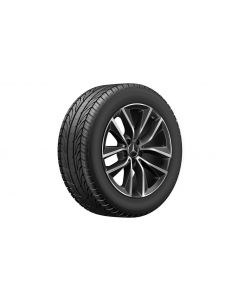 5-twin-spoke wheel, black, Bridgestone, Blizzak LM001 MO, 255/50 R18 106V XL, winter, Q4401419112400J2021 buy in USA