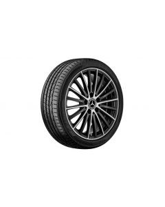 Multi-spoke wheel, gloss black, Continental, ContiSportContact 5 MO, 225/50 R17 94W, summer, Q440241110080 buy in USA