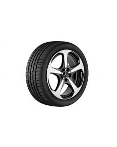 5-spoke wheel black polished, Michelin, Pilot Alpin 5 MO1, 245/40 R18 97V XL, Winter, Q4401415127900J2021 buy in USA