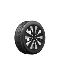 5-spoke wheel, gloss black, Continental, PremiumContact 6 MO-V, 245/55 R17 106H XL, summer, Q440291110370 buy in USA