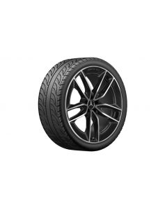 AMG 5-twin-spoke wheel, gloss black, Continental, ContiSportContact 5P MO, 325/35 R22 110ZR/Y XL, summer, Q440651110750 buy in USA