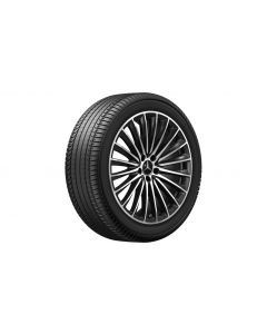 AMG multi-spoke wheel black glossy turned, Goodyear, Eagle F1 Asymmetric 5 MO, 255/45 R20 105W XL, summer, Q440651410120 buy in USA