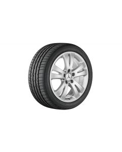 5-twin-spoke wheel titanium silver, Dunlop, SP Winter Sport 4D MO, 225/45 R17 91H, Winter, Q44013121377A buy in USA