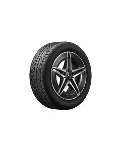 AMG 5-twin-spoke wheel, gloss black, Michelin, Primacy 4 MO, 225/45 R18 95Y XL, summer, Q440241510100 buy in USA