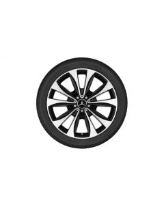 5-twin-spoke wheel, black polished, Pirelli, Scorpion Winter MO, 265/45 R20 108V XL, Winter, Q440301711430 buy in USA