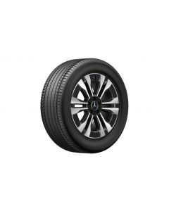 6-twin-spoke wheel, gloss black, Continental, WinterContact TS 850 P MO, 275/55 R19 111H, Winter, Q440301110230 buy in USA