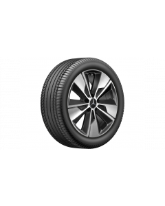 5-spoke wheel black polished, Michelin, Pilot Alpin PA4 MO, 245/45 R18 100V XL, Winter, Q44019151021A buy in USA