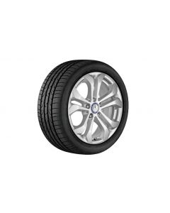 5-twin-spoke wheel, vanadium silver metallic, Pirelli, Scorpion Winter MO, 235/65 R17 104H, winter, Q44030171109A buy in USA