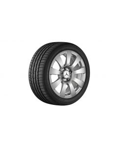 9-spoke wheel titanium silver, Continental, ContiWinterContact TS 830 P MO, 205/55 R16 91H, Winter, Q4401411116500J2021 buy in USA