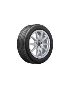 10-spoke wheel, vanadium silver, Michelin, Pilot Alpin 5 MO, 225/50 R17 98H XL, winter, Q44014151231A buy in USA