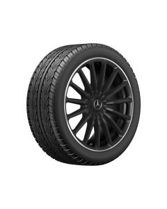 AMG multi-spoke wheel black matt rim flange polished, Michelin, Pilot Alpin 5 MO1, 265/40 R20 104W XL, winter, Q440141512190 buy in USA