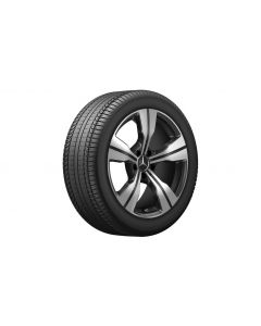 5-spoke wheel, gloss black, Goodyear, UltraGrip 8 Performance MO, 245/45 R18 100V XL, Winter, Q440141410780 buy in USA