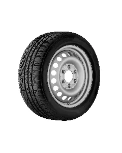 Steel wheel silver, Continental, ContiWinterContact TS 850, 195/65 R15 91T, Winter, Q4401611102100J2020 buy in USA