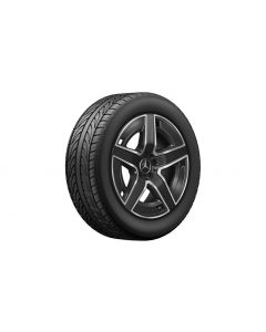 AMG 5-twin-spoke wheel, gloss black, Michelin, Pilot Alpin 5 MO, 235/55 R19 105H XL, winter, Q440301510860 buy in USA