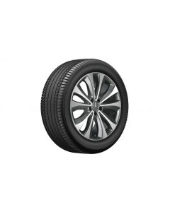 5-twin-spoke wheel gray Himalaya glossy turned, Pirelli, P-Zero (PZ4) MO, 255/50 R19 107W XL, summer, Q4406517103200J2021 buy in USA