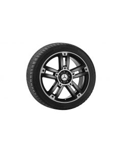 5-twin-spoke wheel, gloss black, Pirelli, P Zero MO, 235/45 R20 100W XL, summer, Q4406517101400J2020 buy in USA