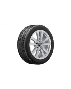 5-twin-spoke wheel vanadium silver, Hankook, Winter i*cept evo2 MO, 255/45 R19 104V XL, Winter, Q440143110160G12020 buy in USA