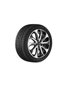 5-twin-spoke wheel, gloss black, Continental, ContiSportContact 5 SUV MO, 235/50 R18 97V, summer, Q44065111033A buy in USA