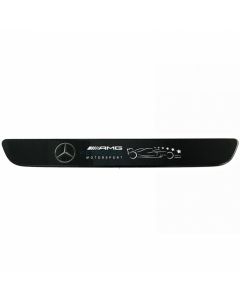 Mercedes-Benz Wechselcover für beleuchtete Einstiegsleiste, AMG Petronas, vorne, 1-fach, Sonderedition Formel 1, EQC/GLC buy in USA