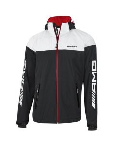 Original Mercedes-Benz AMG Herren Softshelljacke schwarz weiß B66959296-302 buy in USA