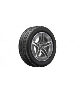 AMG 5-twin-spoke wheel, 45.7 cm (18-inch), high-sheen, E-Class, 225/55 R18/, tantalum gray, A21440117007Y51 buy in USA