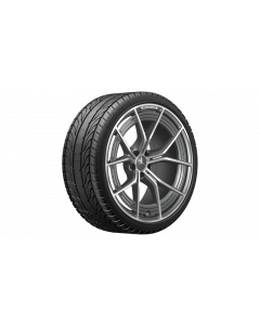 AMG forged wheel in cross-spoke design, 53.3 cm (21-inch), high-sheen, AMG GT, 295/30 R21/, tantal gray, A1924001900 buy in USA