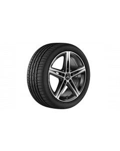 5-spoke wheel gloss black, Bridgestone, TURANZA T005 MOE, 225/45 R18 91W, summer, Q4406419100000J2022 buy in USA