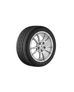 5-twin-spoke wheel Championsilber, Continental, ContiEcoContact 5 MO, 205/55 R16 91V, Summer, Q4402311123700J2022 buy in USA