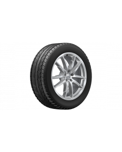 5-twin-spoke wheel, vanadium silver, Goodyear, Eagle F1 Asymmetric 5 MO, 265/50 R20 107H, summer, Q4406514100400J2022 buy in USA