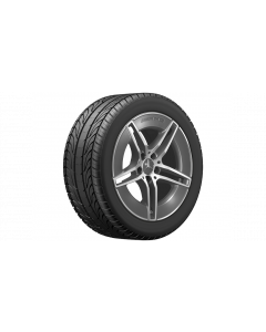 AMG 5-twin-spoke wheel, 45.7 cm (18-inch), high-sheen, CLE, 275/40 R18/, tantalum gray, A23640148007Y51 buy in USA