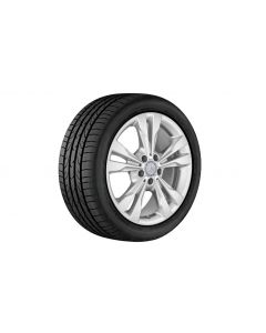 5-twin-spoke wheel, vanadium silver, Goodyear, Eagle F1 Asymmetric 3 MO-V, 245/45 R18 100W XL, summer, Q440291410160 buy in USA