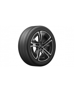 5-spoke wheel black polished, Continental, EcoContact 6 MO, 245/40 R19 98Y, summer, Q440241111060 buy in USA