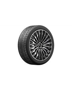 AMG multi-spoke wheel black glossy turned, Goodyear, Eagle F1 Asymmetric 3 MO, 275/35 R19 100Y XL, summer, Q440241410340 buy in USA