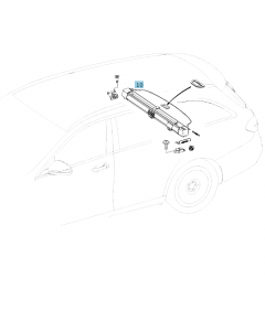 Original Mercedes-Benz Gepäckraumrollo E-Klasse 213 A2138109701 buy in USA