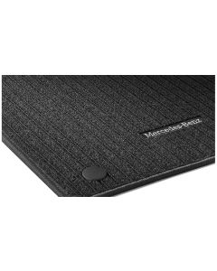 Rep mats driver & front passenger mat, 2-piece, for vehicles with carpeted front floor (V44), black, A44768072069G32 buy in USA